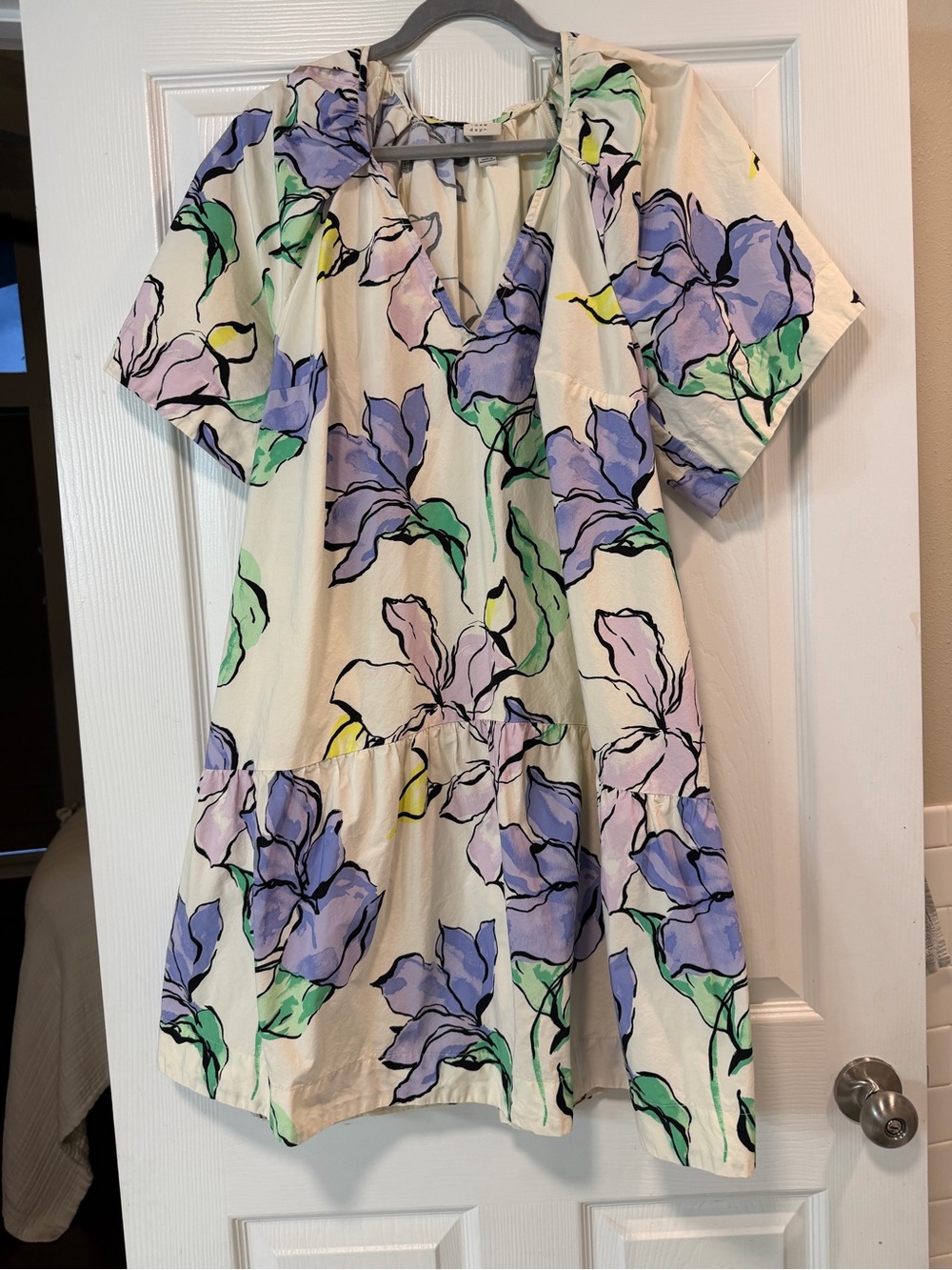 A New Day floral swing dress